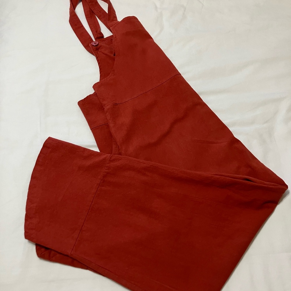 Women's Burnt Orange Jumpsuit
